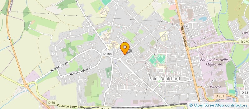 localisation de l'entreprise HENON  DANNEMARIE