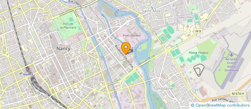 localisation de l'entreprise HENOO  NANCY