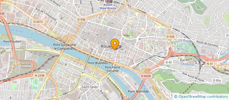 localisation de l'entreprise HENOSIS à ROUEN