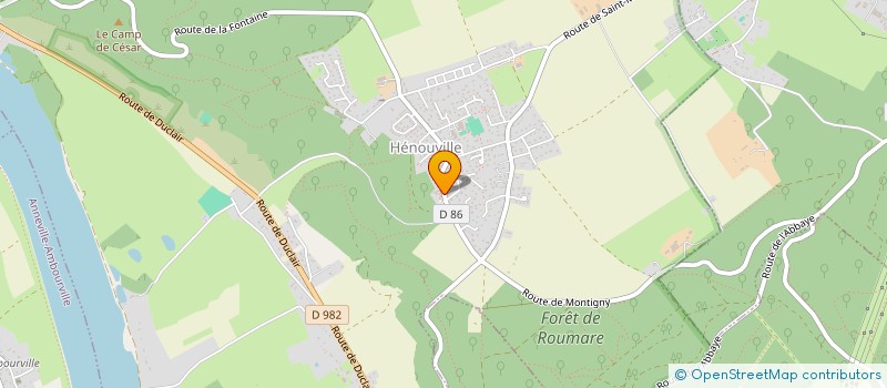 localisation de l'entreprise HENOUVILLE ACTIONS SOLIDAIRES  HENOUVILLE