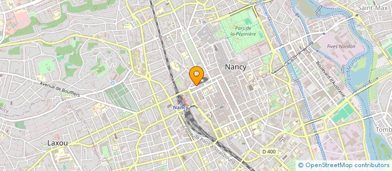 localisation de l'entreprise HENQUEL PETITOT ASSOCIES  NANCY