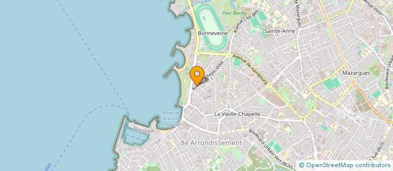 localisation de l'entreprise HENRI à MARSEILLE