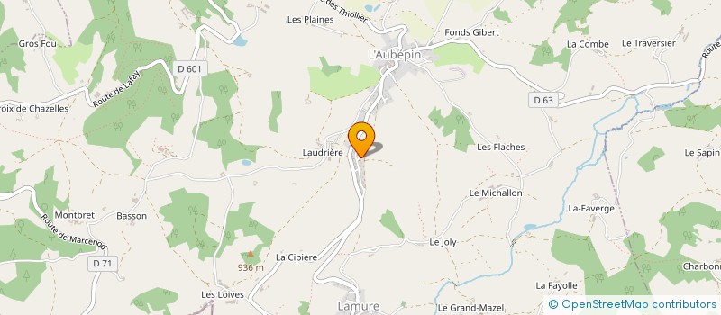 localisation de l'entreprise HENRI à LARAJASSE