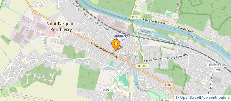 localisation de l'entreprise HENRI  SAINT-FARGEAU-PONTHIERRY