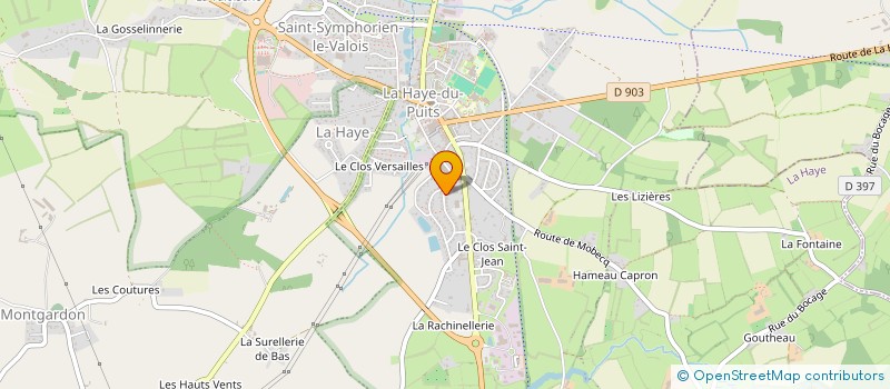 localisation de l'entreprise HENRI  PICAUVILLE