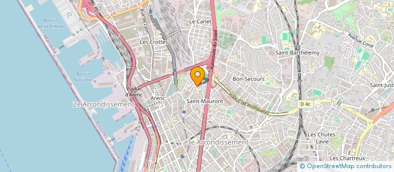 localisation de l'entreprise HENRI AUTO 7  FOS-SUR-MER