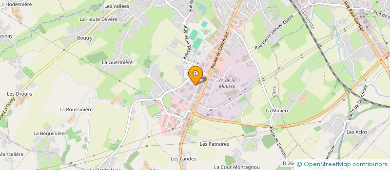 localisation de l'entreprise HENRI BAL à FLERS