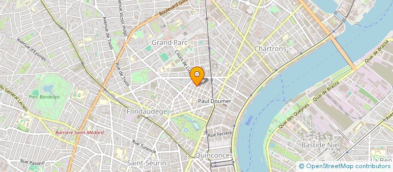 localisation de l'entreprise HENRI BARBUSSE  BORDEAUX