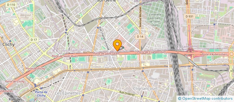 localisation de l'entreprise HENRI BROUN ET COMPAGNIE à SAINT-OUEN-SUR-SEINE