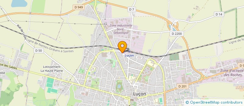 localisation de l'entreprise HENRI BRUNET à LUCON