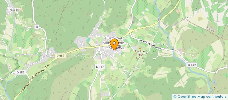 localisation de l'entreprise HENRI CANONGE  DURFORT-ET-SAINT-MARTIN-DE-SOSSENAC