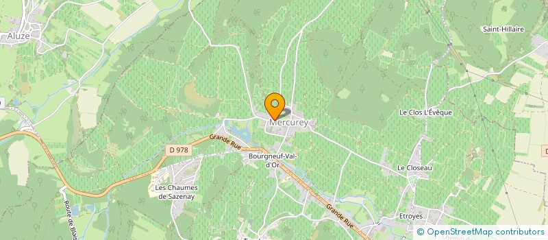 localisation de l'entreprise HENRI CHAMPLIAU à MERCUREY