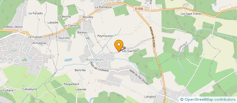 localisation de l'entreprise HENRI COURAU TRANSACTION  SALLEBUF