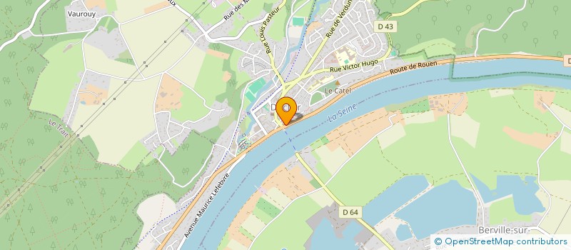 localisation de l'entreprise HENRI DENISE  DUCLAIR