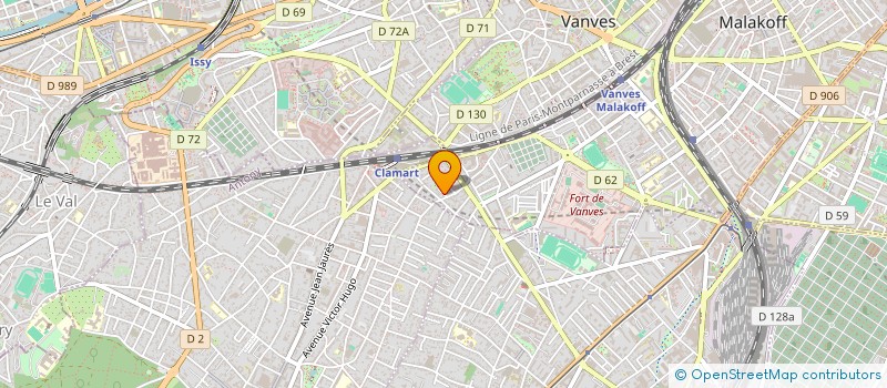 localisation de l'entreprise HENRI GARMANTS  MALAKOFF