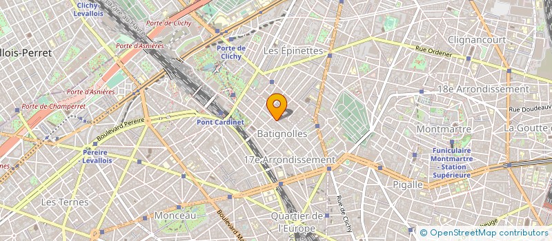 localisation de l'entreprise HENRI GRAU SA à PARIS