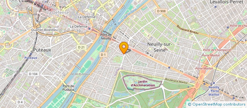 localisation de l'entreprise HENRI HACCOUN SAS à NEUILLY SUR SEINE