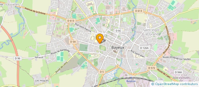 localisation de l'entreprise HENRI IV ROUEN  BAYEUX