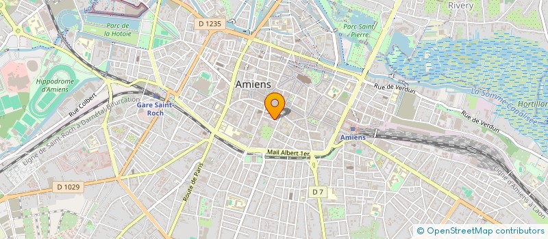 localisation de l'entreprise HENRI JEANNE à AMIENS