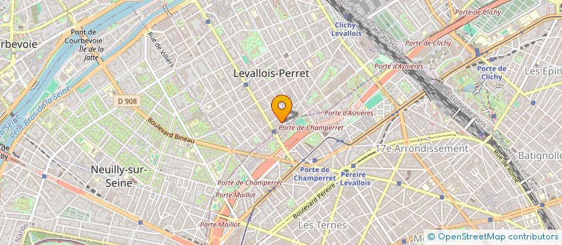 localisation de l'entreprise HENRI LEONARD BERTIN 3 (HLB3) à LEVALLOIS-PERRET