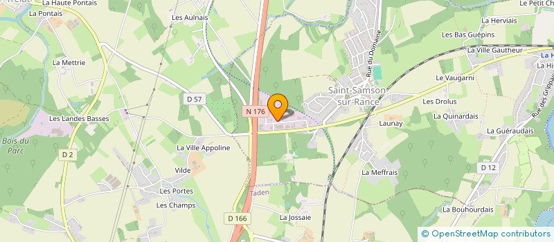 localisation de l'entreprise HENRI LOC  SAINT-SAMSON-SUR-RANCE