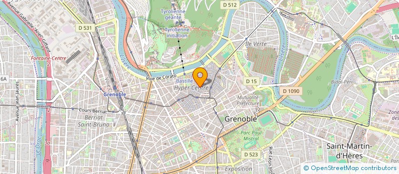 localisation de l'entreprise HENRI MEZAGHRANI à GRENOBLE