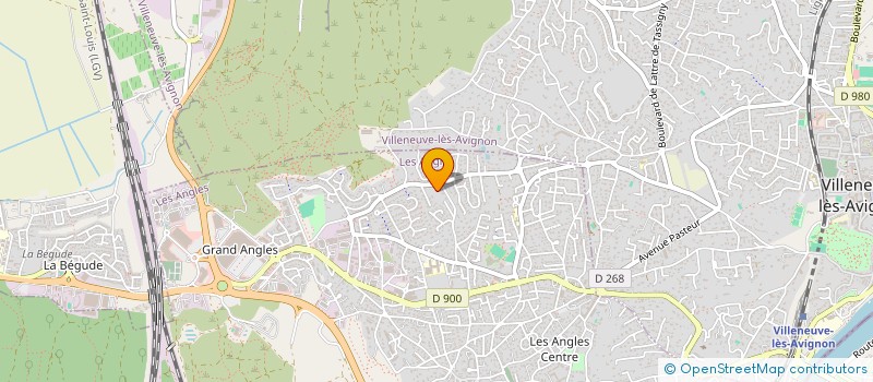 localisation de l'entreprise HENRI PRUDHON  LES ANGLES