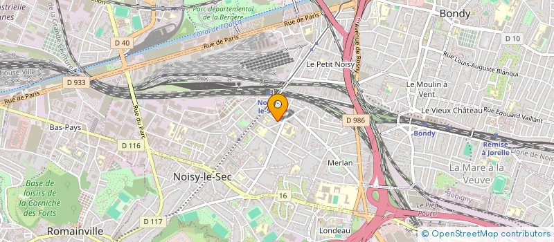 localisation de l'entreprise HENRI TRUONG CONSULTING à NOISY-LE-SEC