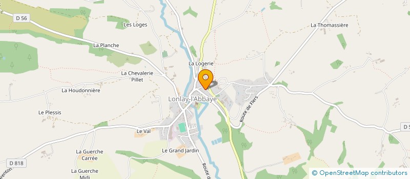 localisation de l'entreprise HENRI YACHTING CARENTAN à LONLAY-L ABBAYE