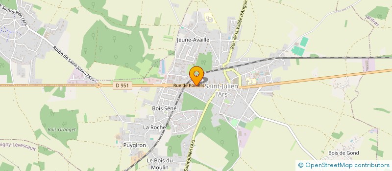 localisation de l'entreprise HENRIALISATION  SAINT-JULIEN-L'ARS