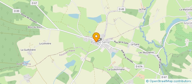 localisation de l'entreprise HENRIBUS  PUY-DE-SERRE