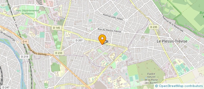 localisation de l'entreprise HENRIET F.A.S.E à CHAMPIGNY-SUR-MARNE