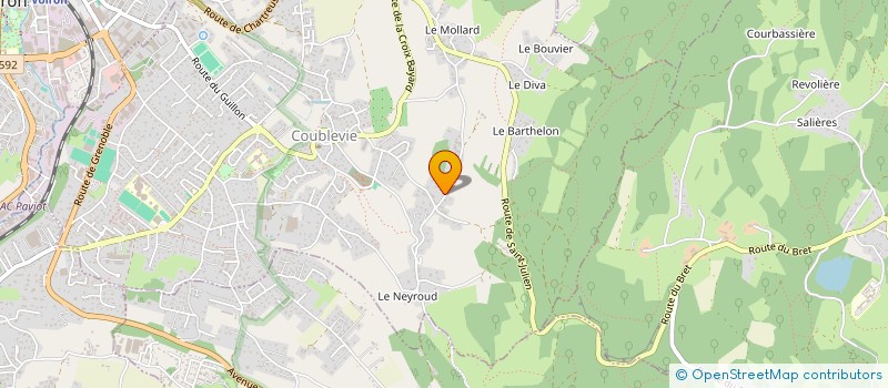 localisation de l'entreprise HENRIETTE  COUBLEVIE