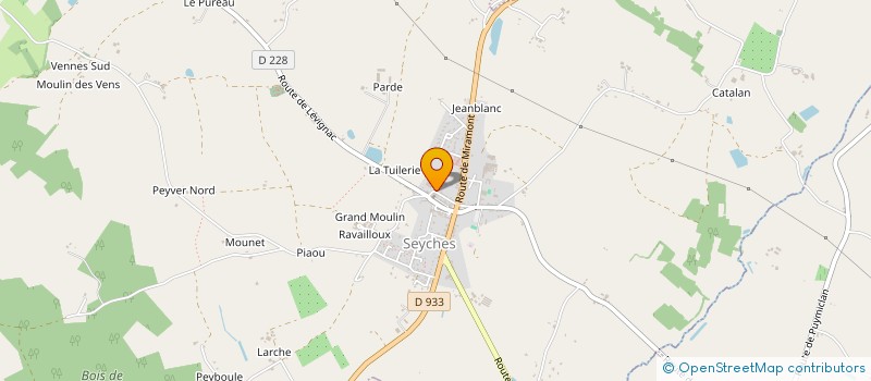 localisation de l'entreprise HENRIETTE  SEYCHES