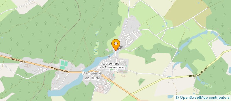 localisation de l'entreprise HENRIETTE CLERMONT  DAMPIERRE-EN-BURLY