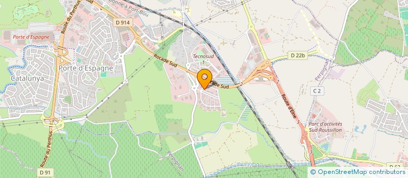 localisation de l'entreprise HENRIETTE PERPIGNAN  PERPIGNAN