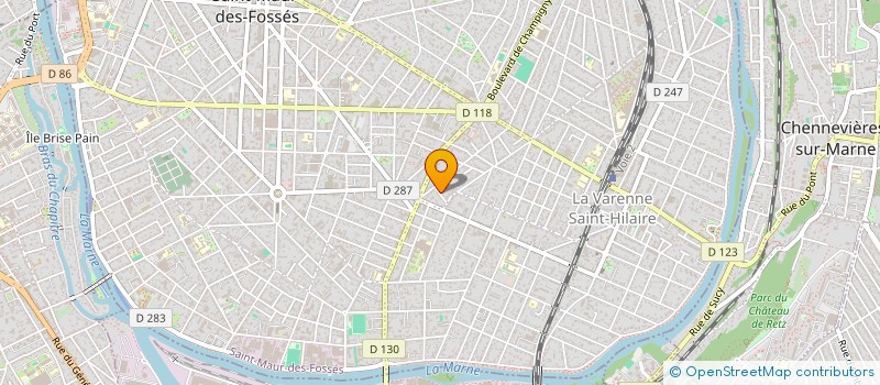 localisation de l'entreprise HENRIJAXO à SAINT-MAUR-DES-FOSSES