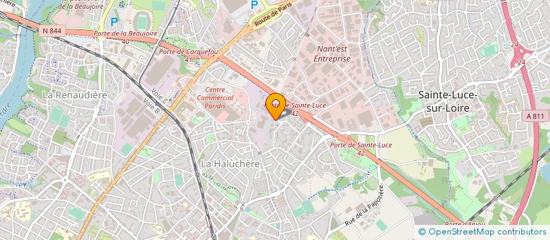 localisation de l'entreprise HENRIMAN FORMATION à NANTES