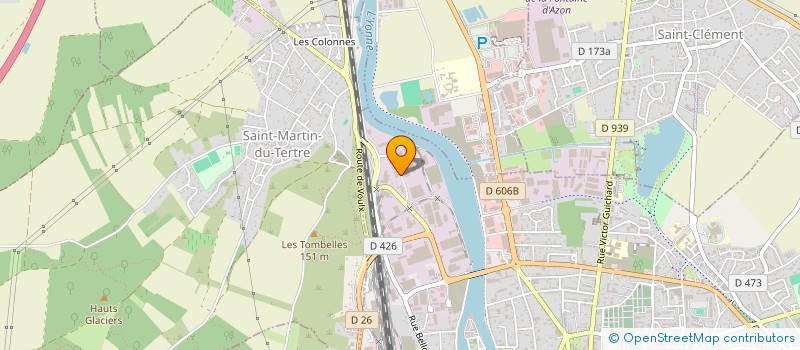 localisation de l'entreprise HENRIOT EQUIPEMENTS  SENS