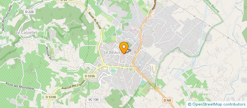 localisation de l'entreprise HENRIQUES  TOULON