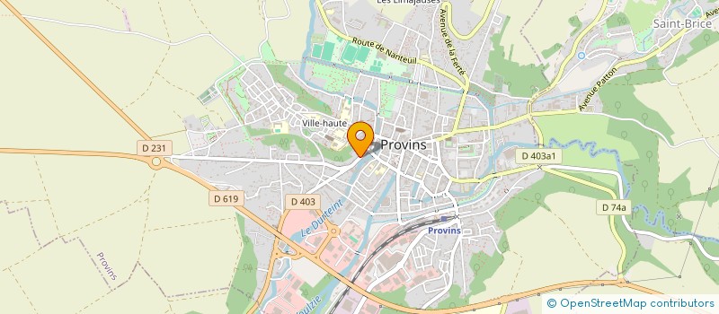 localisation de l'entreprise HENRIQUES JULIEN  PROVINS