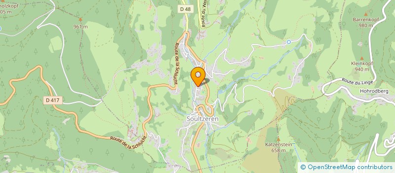 localisation de l'entreprise HENRITAGE  SOULTZEREN