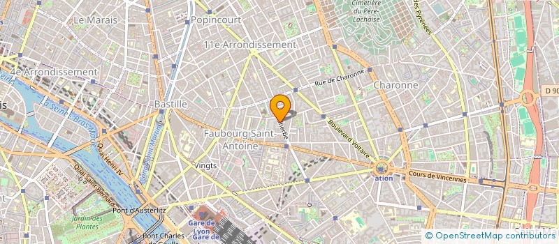 localisation de l'entreprise HENRY  PARIS