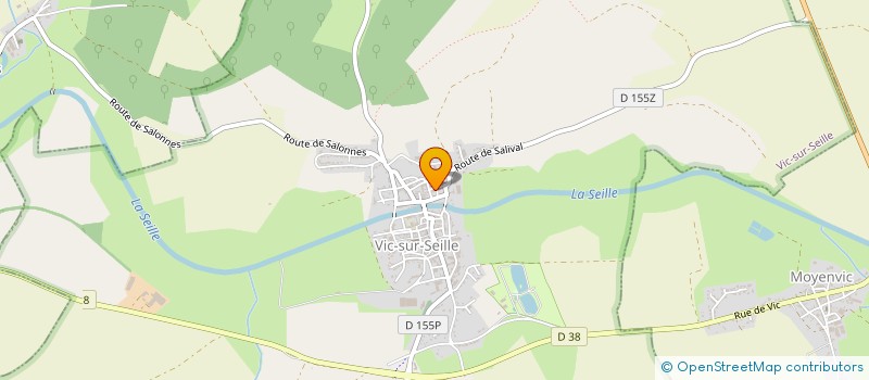 localisation de l'entreprise HENRY  HARAUCOURT-SUR-SEILLE