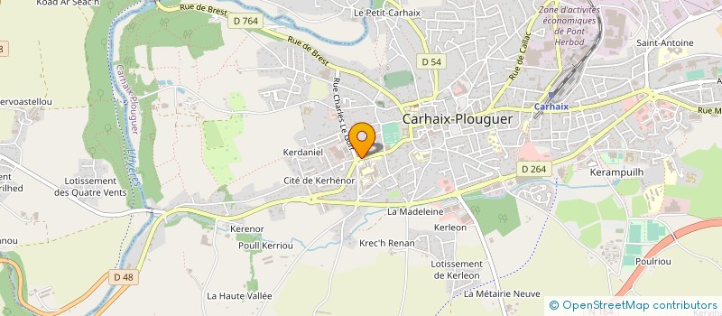 localisation de l'entreprise HENRY ARMES à PLEUMEUR-BODOU