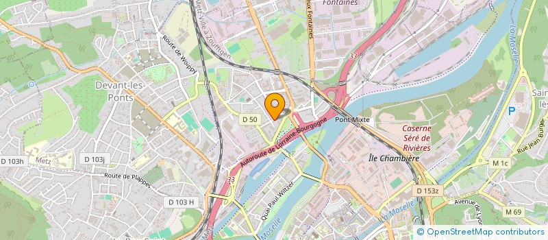 localisation de l'entreprise HENRY BLOCH  METZ