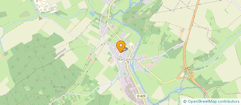 localisation de l'entreprise HENRY-CLEMENT  MATTAINCOURT