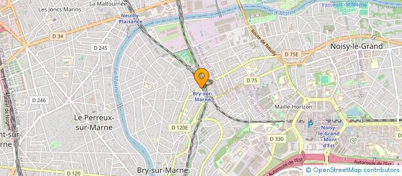 localisation de l'entreprise HENRY GESTION à BRY SUR MARNE