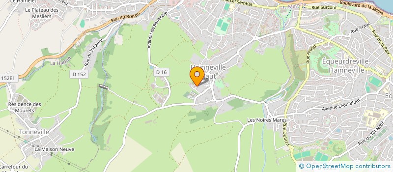 localisation de l'entreprise HENRY - MACHARD  CHERBOURG-EN-COTENTIN