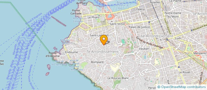 localisation de l'entreprise HENRY MAURICE à MARSEILLE